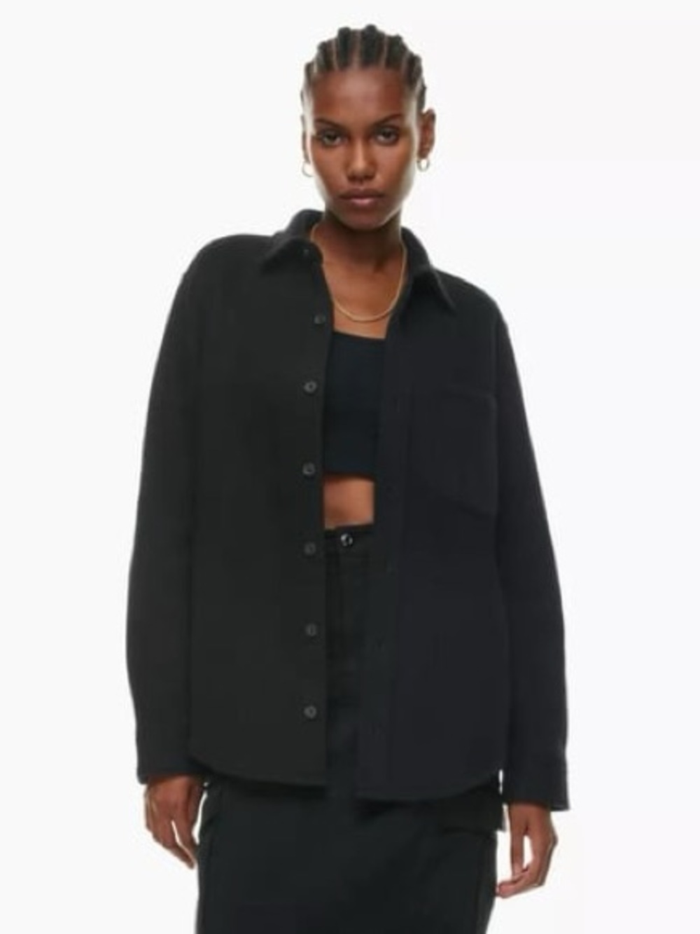 Aritzia TNA Cozy Fleece Jacket/Shacket